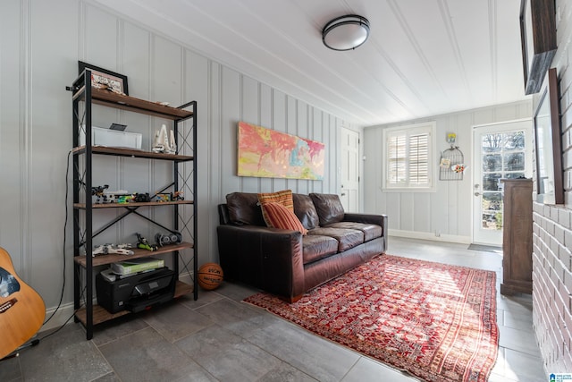 view of living room