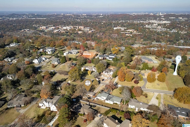 aerial view