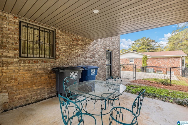 view of patio / terrace