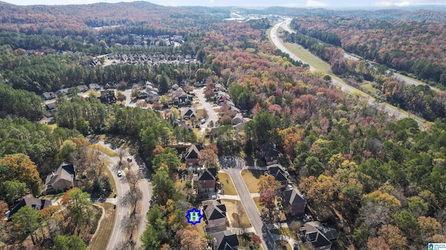 169 Glen Abbey Way, Alabaster, AL 35007 - view of property location featuring a forest and nearby suburban area