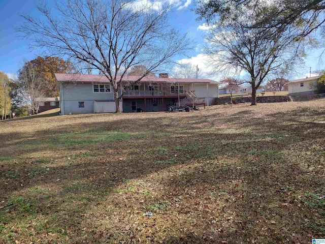 420 Dennis St, Weaver, AL 36277 - view of rear view of property