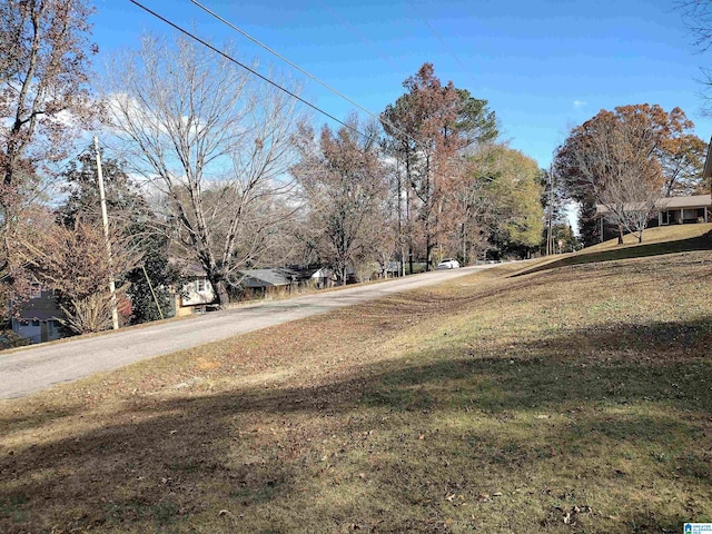 view of road