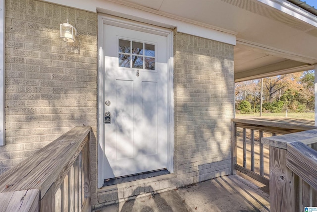 view of property entrance