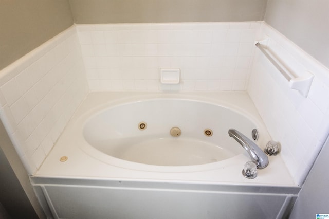 bathroom with a bathing tub