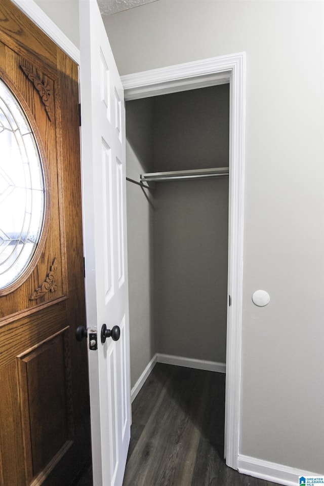 view of closet