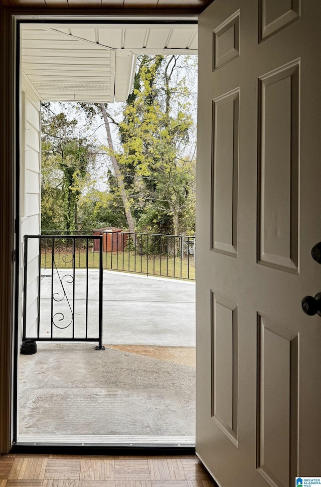 view of entryway