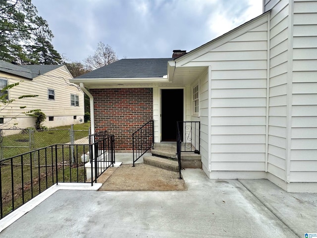 view of property entrance