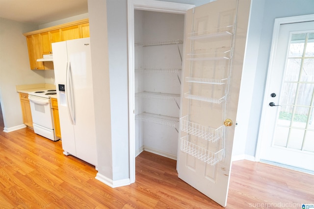 view of pantry