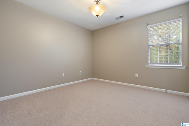 empty room with carpet floors