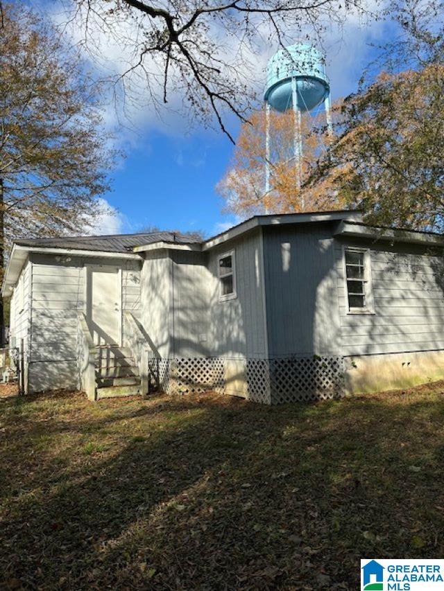 view of side of home