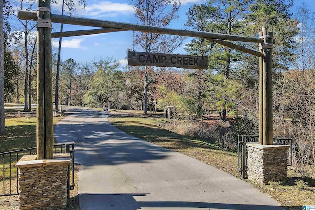 view of road