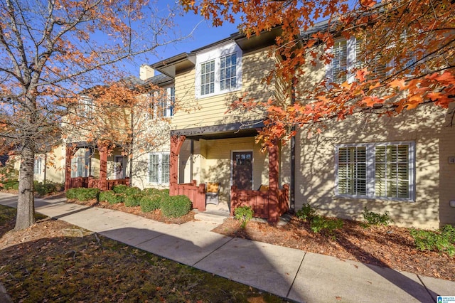 view of townhome / multi-family property