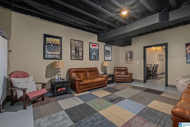 view of living room