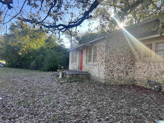 view of side of home