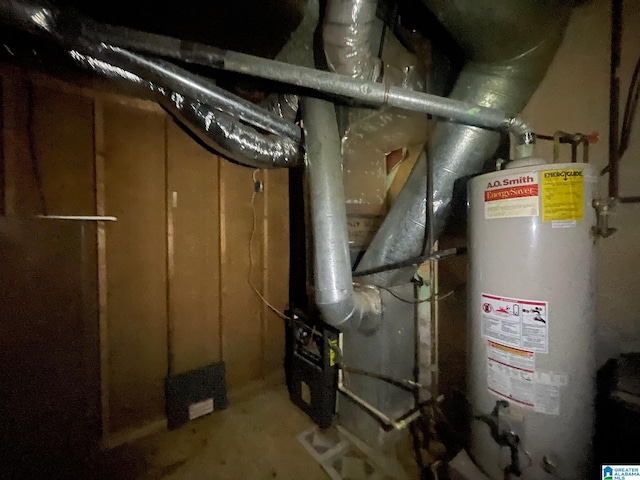 utilities featuring water heater