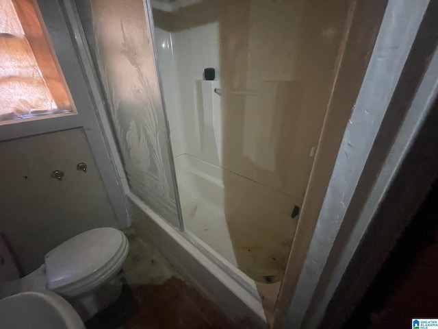 bathroom with a shower