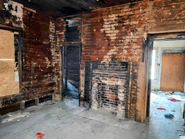 view of unfurnished living room