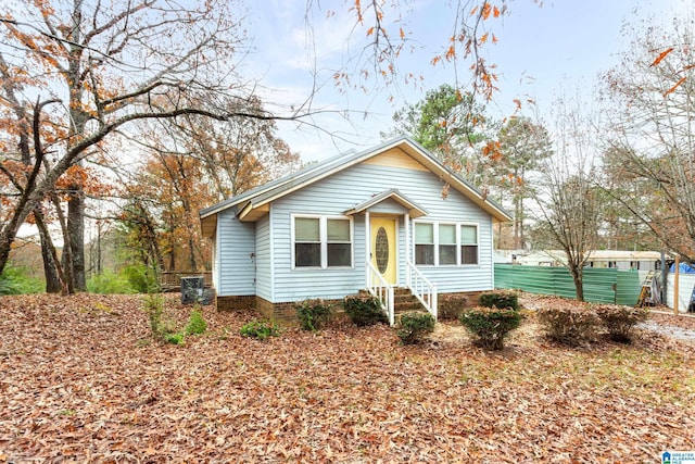 view of front of house