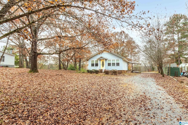 view of property exterior