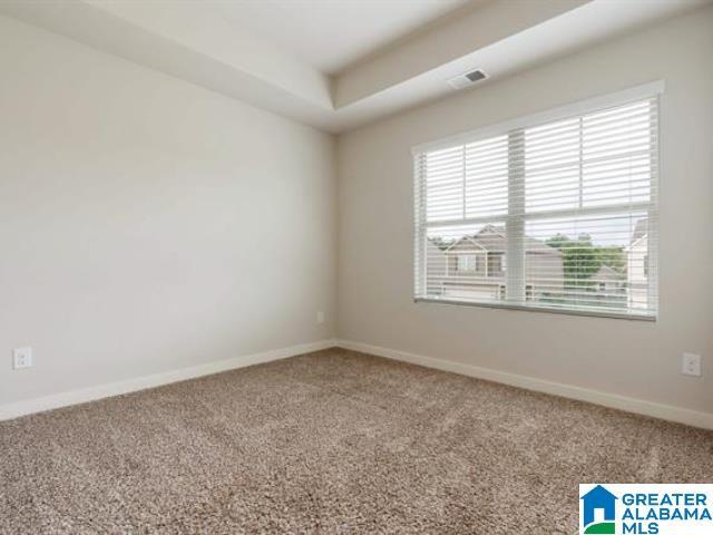 empty room with carpet floors