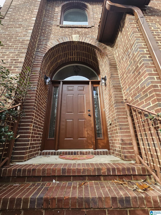 view of property entrance