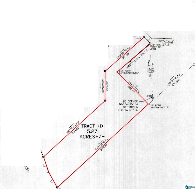 Listing photo 3 for 0 Canoe Dr Unit 5.2Acres, Ashville AL 35953