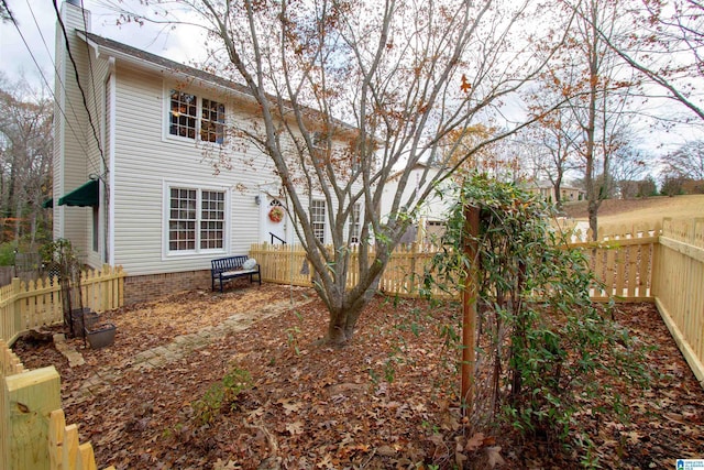 view of rear view of house