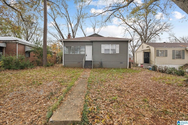 view of rear view of house