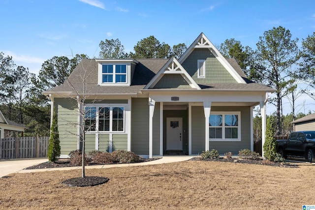 3087 Simms Lndg, Pelham, AL 35124 - view of front of property featuring a porch and roof with shingles