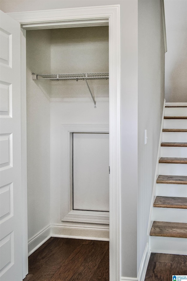 view of closet