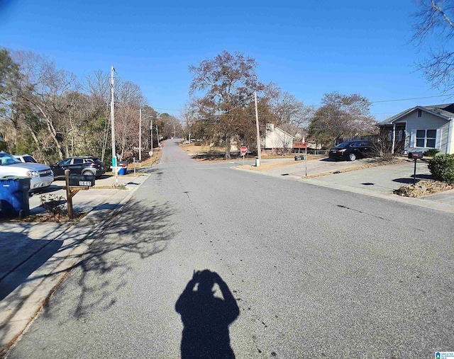 view of street