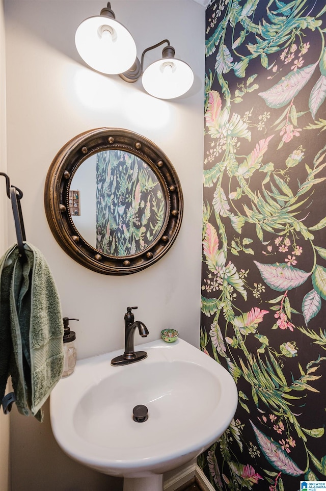 bathroom with sink