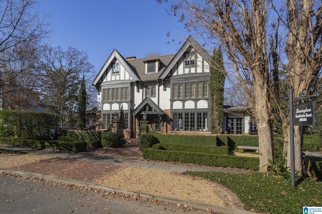 view of tudor house