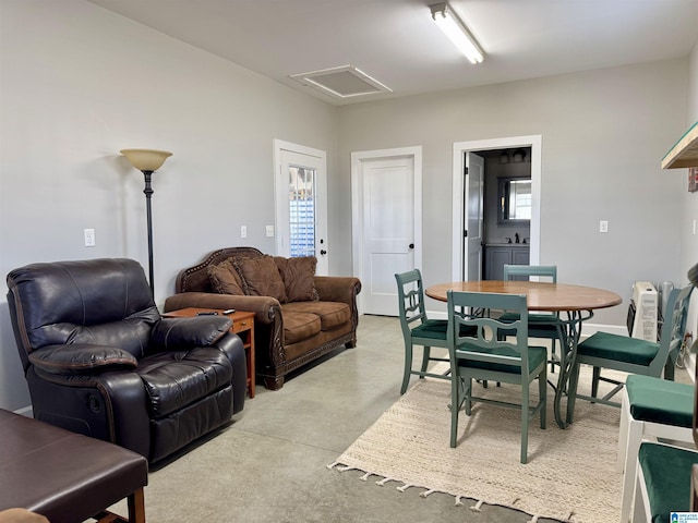 view of living room