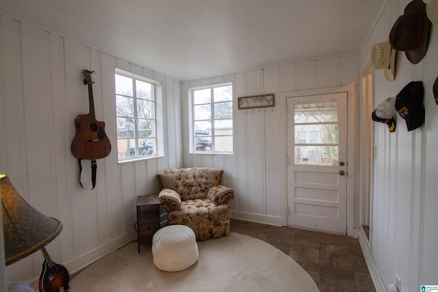 view of sitting room