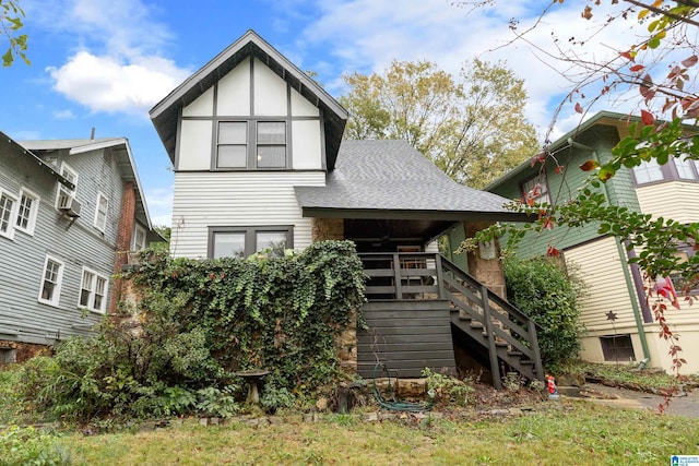 view of rear view of property