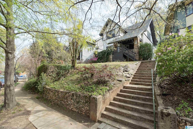 1013 28th Pl, Birmingham, AL 35205 - view of side of property with stairs