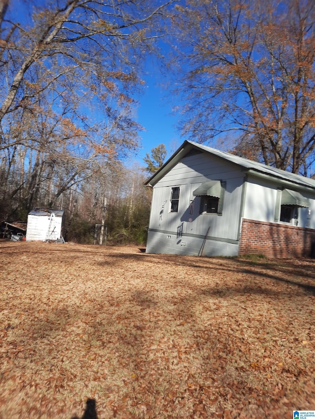 view of property exterior