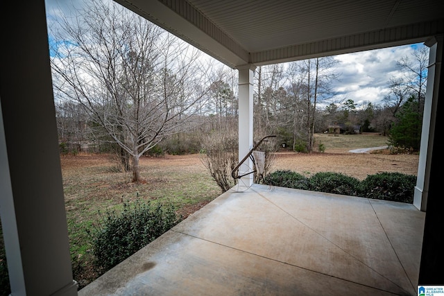 view of patio