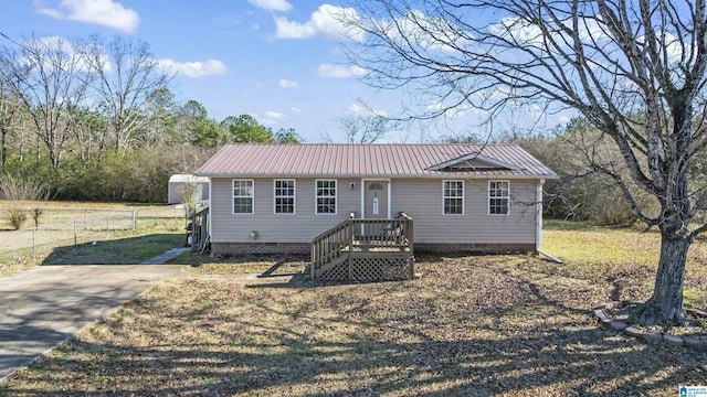 view of front of house