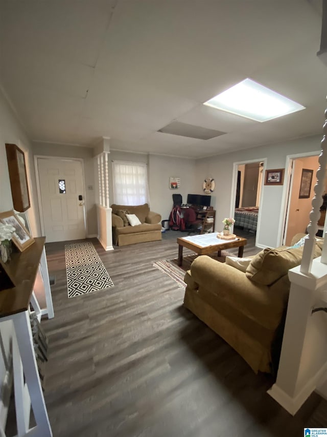 view of living room