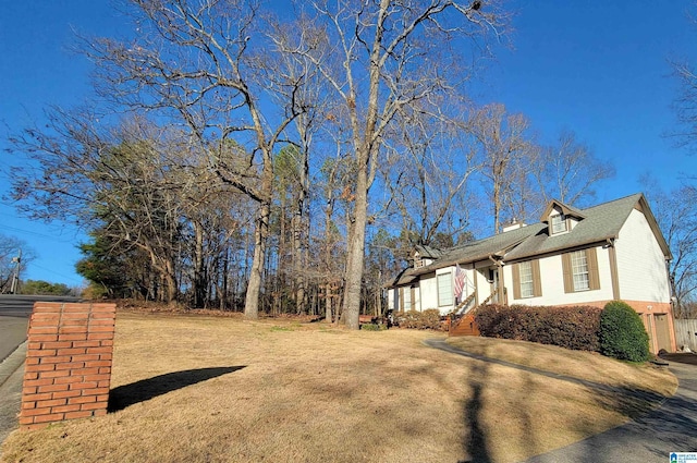 view of side of home