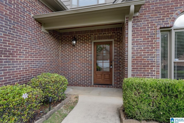 view of property entrance