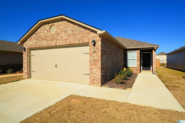 view of ranch-style home