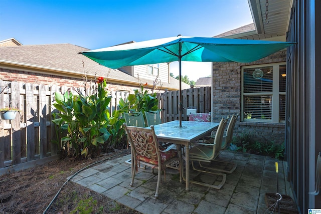 view of patio / terrace