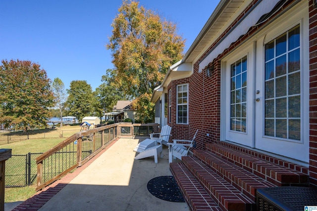 view of patio