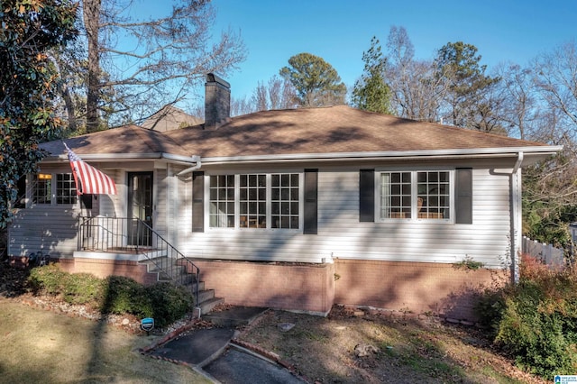 view of front of house