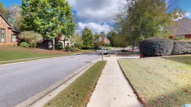 view of street