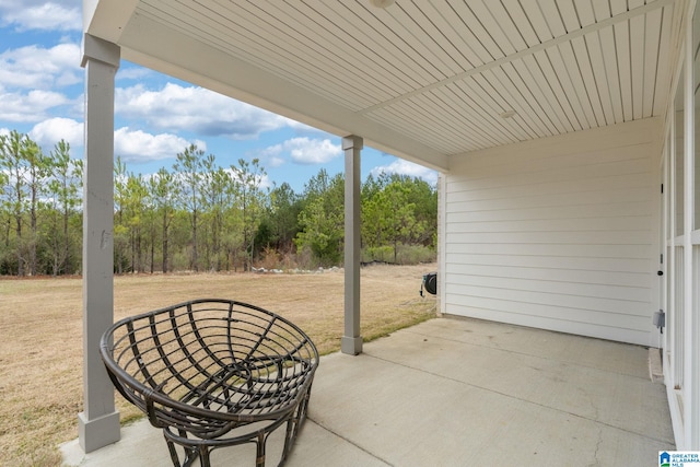 view of patio