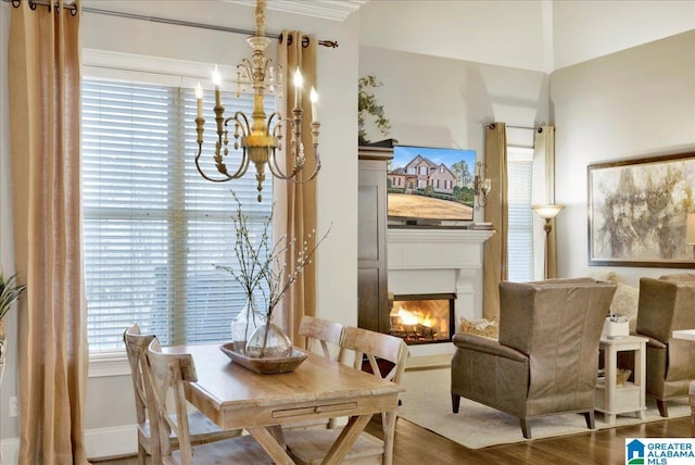 sitting room featuring hardwood / wood-style floors